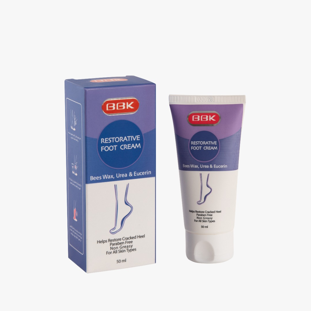 کرم ترک پا Bbk – مرطوب کننده و ترمیم کننده ترک پا (بسته 4 عددی)