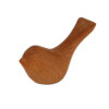 مجسمه پرنده چوبی تزئینی - دست‌ساز، هدیه‌ای ایده‌آل برای عاشقان طبیعت (۲ عدد)