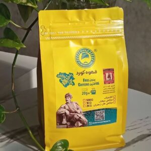 قهوه بنه پسته وحشی بدون کافئین (قهوه کردی) ۵۰۰ گرم – مدل کلاسیک
