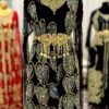 لباس شب کردی مزین به جواهرات دست دوز – دوخت دست ساز نفیس