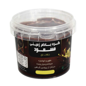 کره بادام زمینی با شکلات تلخ ایرانی – سالم، خوشمزه و مغذی، ۲۵۰ گرم (۲x)