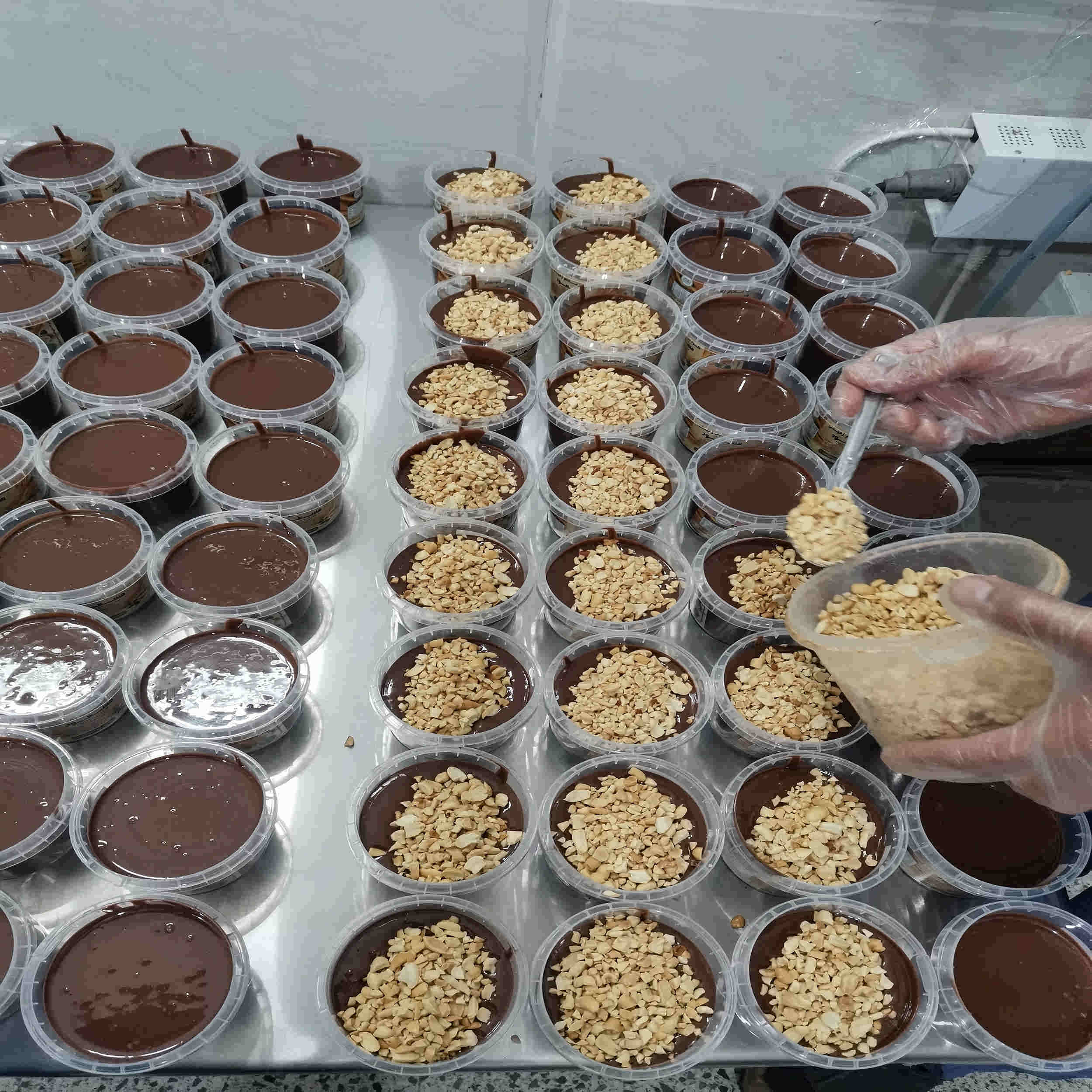 کره بادام زمینی با شکلات تلخ ایرانی – سالم، خوشمزه و مغذی، ۲۵۰ گرم (۲x)