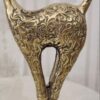 یک جفت مجسمه گربه برنزی، طراحی زیبا، شاهکار هنری جاودانه