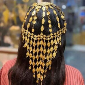 سربند سنتی سکه‌ای – زیورآلات مرصع هرمزگان