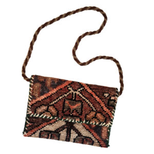 گلیم زنانه طرح سنتی مربع