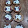 شمع معطر گیاهی با شیشه چوبی و طرح ادویه