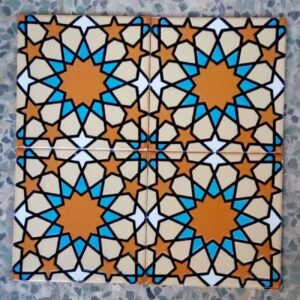 کاشی‌های سرامیکی کلاسیک ایرانی – میراث را به دیوارهای خود بیاورید – ۲۵ عدد