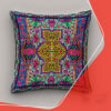 روکش کوسن طرح گلدار مینیاتوری کلاسیک قومی (مجموعه ۲ عددی)