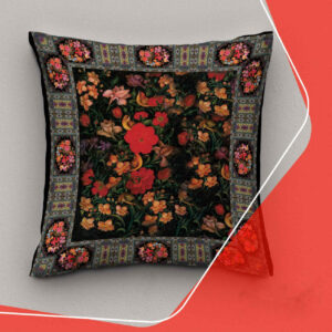 روکش کوسن مخمل طرح‌دار برای دکوراسیون شیک منزل (۲ عدد)
