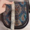 کیف گرد ترمه دستباف با نقوش اصیل ایرانی