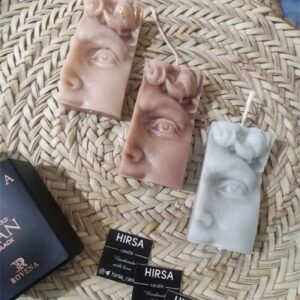 شمع چهره انسان، ترکیبی از هنر و نور