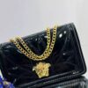 کیف دستی چرم مصنوعی لوکس با بند زنجیری چشمگیر
