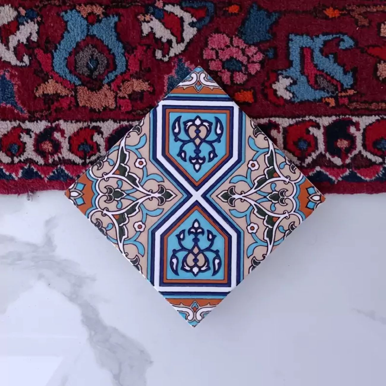 کاشیهای ایرانی – نصب دیوار و کف، مناسب برای ظرافت داخلی، ۲۵ عدد