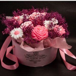 مجموعه شمع‌های تزئینی Soy Candles Flower Blooming Beauty
