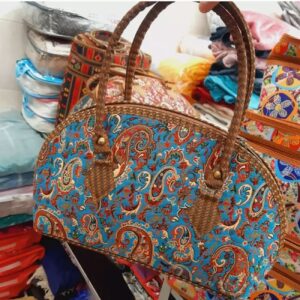 کیف دوشی ترمه با طرح قدیمی ایرانی