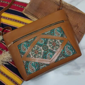 کیف ترمه زنانه، ساخته شده از چرم مصنوعی