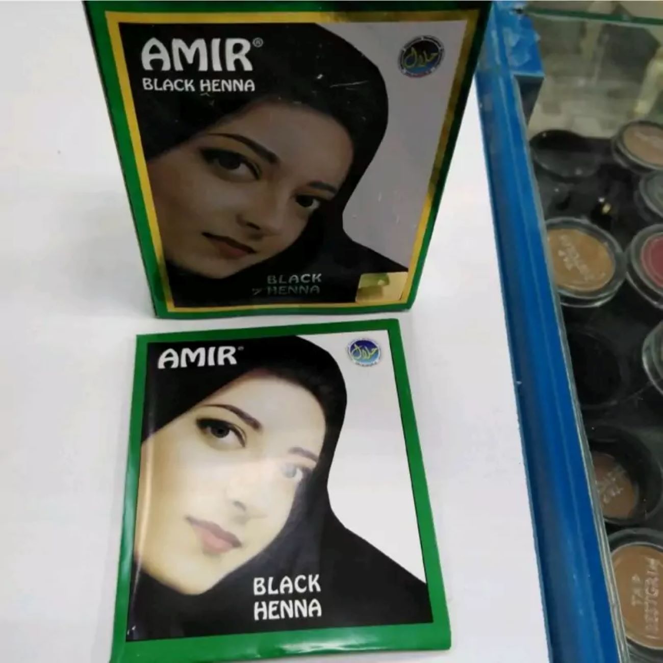 حنا هندی امیر، رنگ مشکی اصلی، بسته ۶ عددی