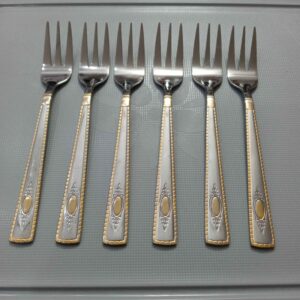 چنگال استیل ضد زنگ کلاسیک (مجموعه ۶ تکه)