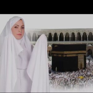 لباس احرام زنانه تترون خنک و نرم، ست ۵ تکه