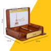 تقویم رومیزی سال ۱۴۰۴ به همراه پایه چوبی