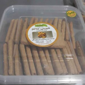 بیسکویت کره‌ای رژیمی با آرد گندم و شکر قهوه‌ای ۸۰۰ گرم