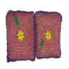 ست کوسن قلاب‌بافی دستباف - بادوام، نرم، مناسب برای اتاق خواب و نشیمن (مجموعه ۲ عددی)
