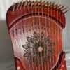 هاریکا، چنگ ۱۶ سیم ماهونی، طرح ماندالا، ملودی حکاکی شده با تُن چوبی غنی