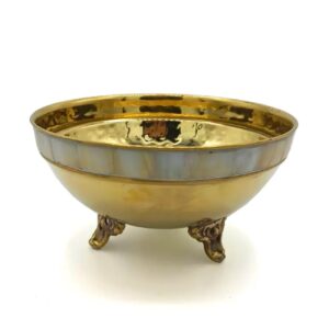 کاسه برنجی و صدفی هندی، مدل سه پایه کوچک