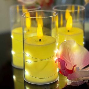 چراغ شمعی LED، ترکیبی مدرن در فضایی کلاسیک (مجموعه ۲ عددی)