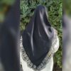 روسری زنانه - روسری با لبه‌های برش خورده برای پوشاندن بازو