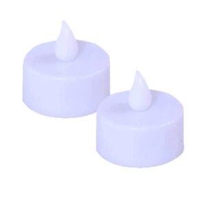 شمع ال‌ای‌دی Tealight با ظرافت ساده برای ایجاد فضایی دنج (بسته 10 عددی)