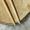 چوب غذاخوری چوبی - طرح گلدار ساخته شده از بامبو (مجموعه ۲ عددی)