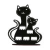 پایه نگهدارنده جواهرات چوبی طرح گربه