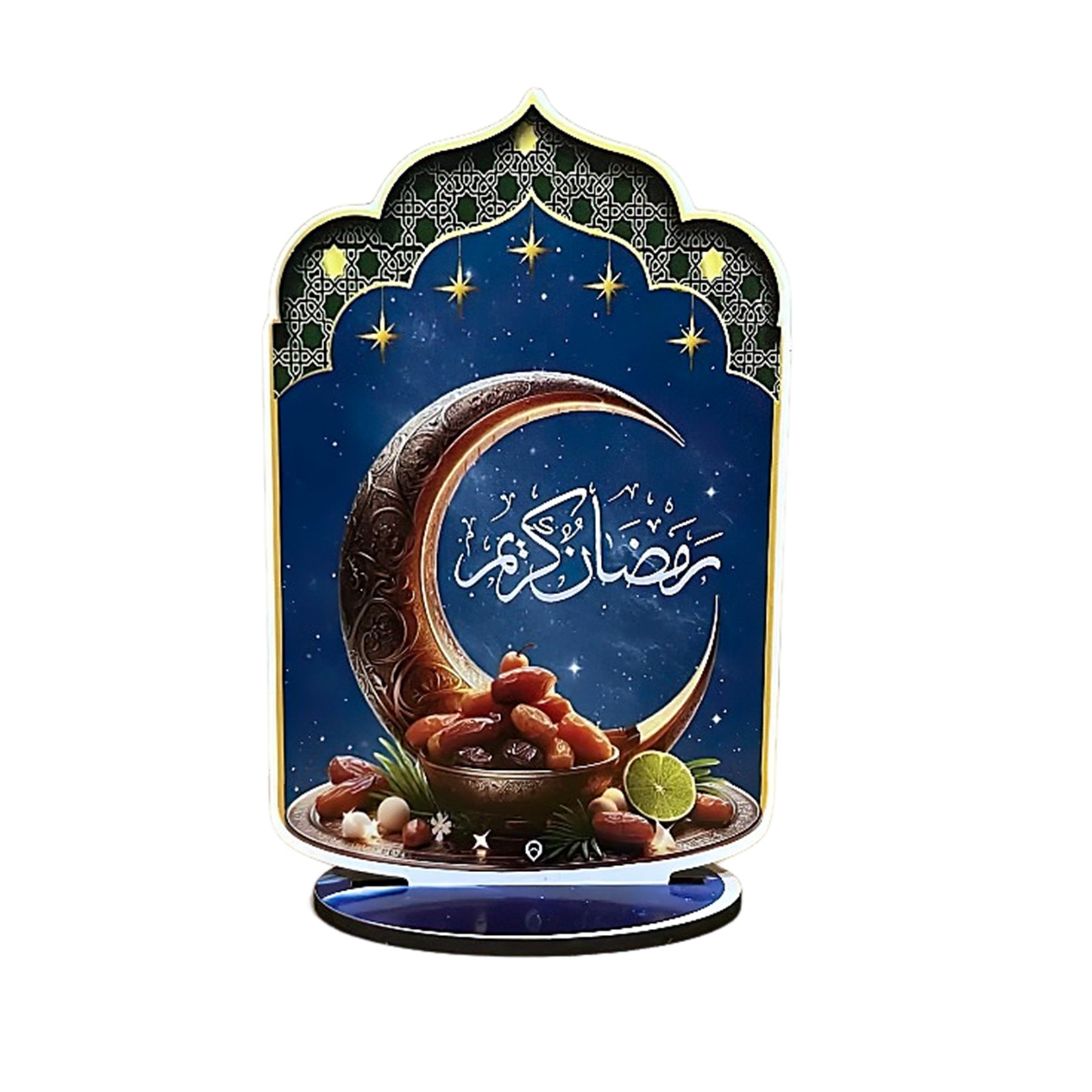 قفسه چوبی تزیینی مجسمه اسلامی ماه رمضان – دکور عید و ماه رمضان