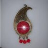 گردنبند برنزی طرح بته جقه با الهام از یلدا