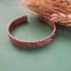 Adjustable Copper Cuff Bracelet – Perfect Fit, Timeless Style (1)