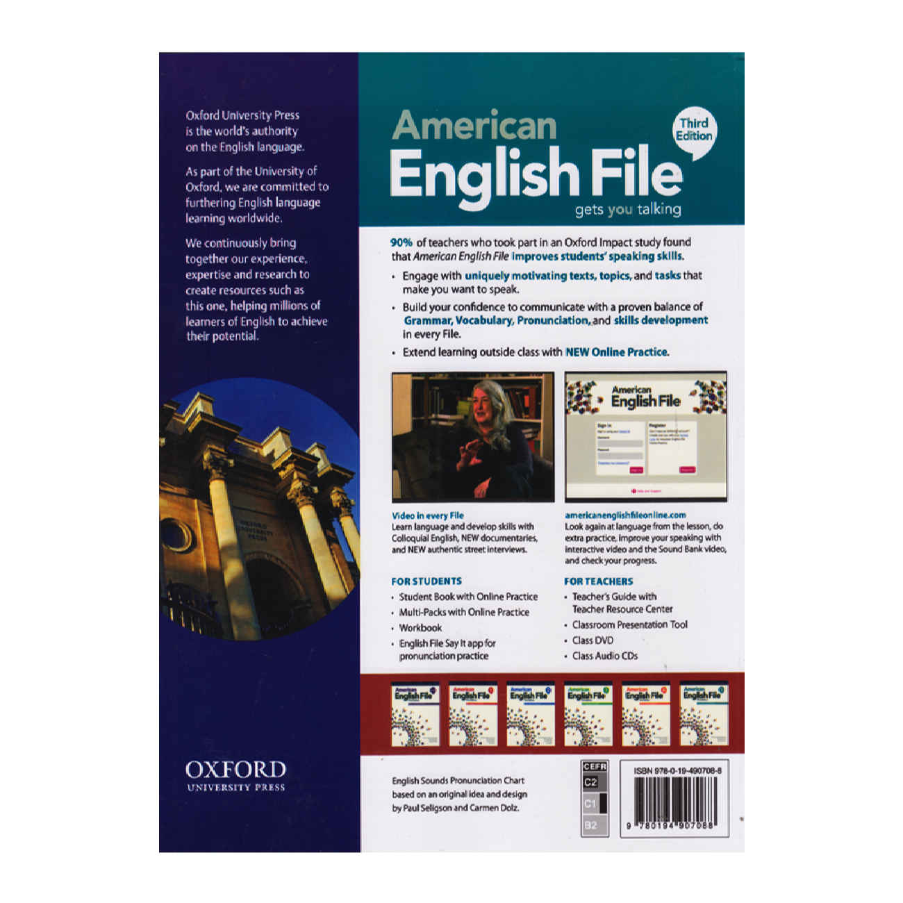 کتاب American English File 5 (ویرایش سوم) اثر Christina Latham-Koenig و Clive Oxenden