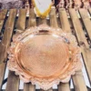Artisan Hammered Copper Serving Tray – Traditional Craftsmanship Meets Modern Elegance (2)