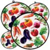 Damkoni - Authentic Persian Rice Bonnet for Fluffy, Aromatic Rice Set of 4