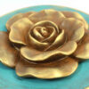 Decorative Pottery Plate with Flower Design Set of 3 Perfect for Living Room (2)