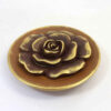 Decorative Pottery Plate with Flower Design Set of 3 Perfect for Living Room (5)