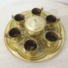 Elegant Brass Tea Set – Handcrafted for Tea Lovers & Suitable for Daily Use (3)