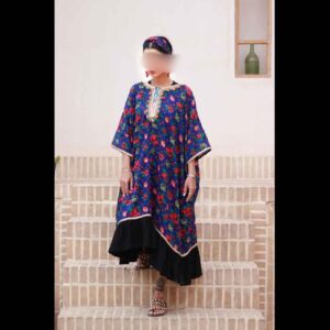 کفتان طرح گلدار زنانه مناسب برای گردش روزانه، دورهمی‌های آرام