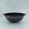 Kazan Pot – Pure Cast Iron Suitable for Outdoor Cooking with Handle, Size 10 (2)
