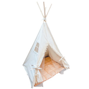 چادر بازی کودکان Teepee – خانه بازی سرپوشیده سبک، قابل شستشو و قابل حمل