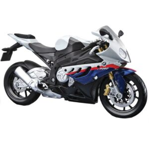 اسباب‌بازی موتورسیکلت Maisto BMW S1000RR – مدل ریخته‌گری شده مناسب برای کودکان و کلکسیونرها