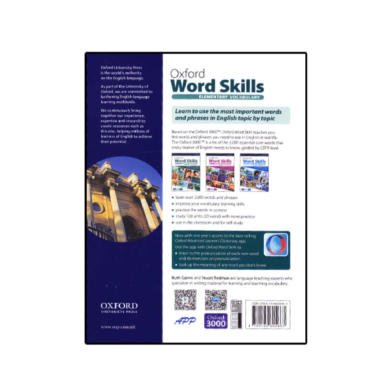 کتاب Oxford Word Skills Intermediate Vocabulary (ویر دوم) اثر Ruth Gairns و Stuart Redman