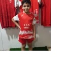 پیراهن ورزشی پرسپولیس با شورت و دامن فوتبال – مناسب برای کودکان
