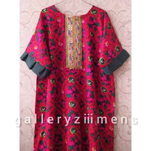 کفتان ایرانی با گلدوزی‌های پیچیده، مناسب برای گردش‌های روزمره و دورهمی‌های آرام