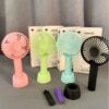Portable Hand Fan – Compact, Rechargeable & Travel-Friendly (3)